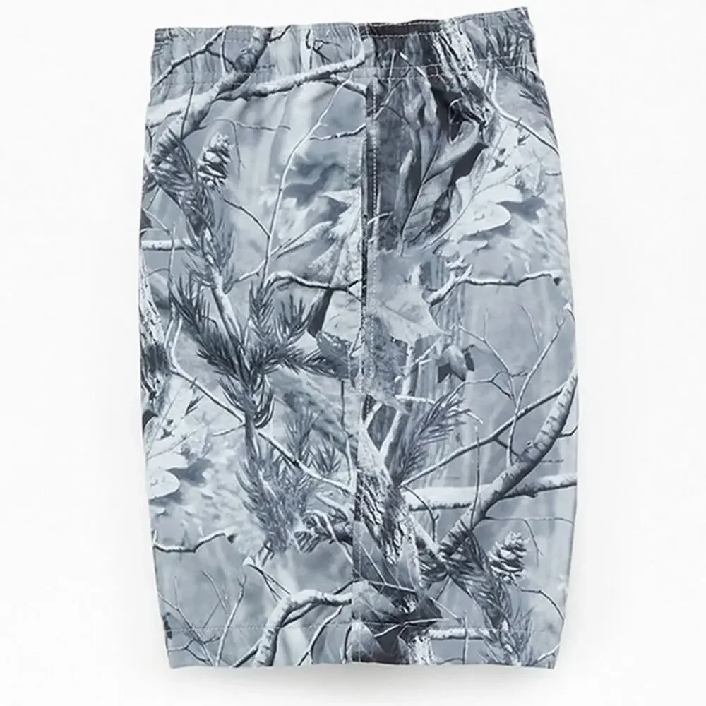 PacSun Grey Camo Swim Trunks‎ Men’s Medium 4.5” Inseam 15” Outseam NEW